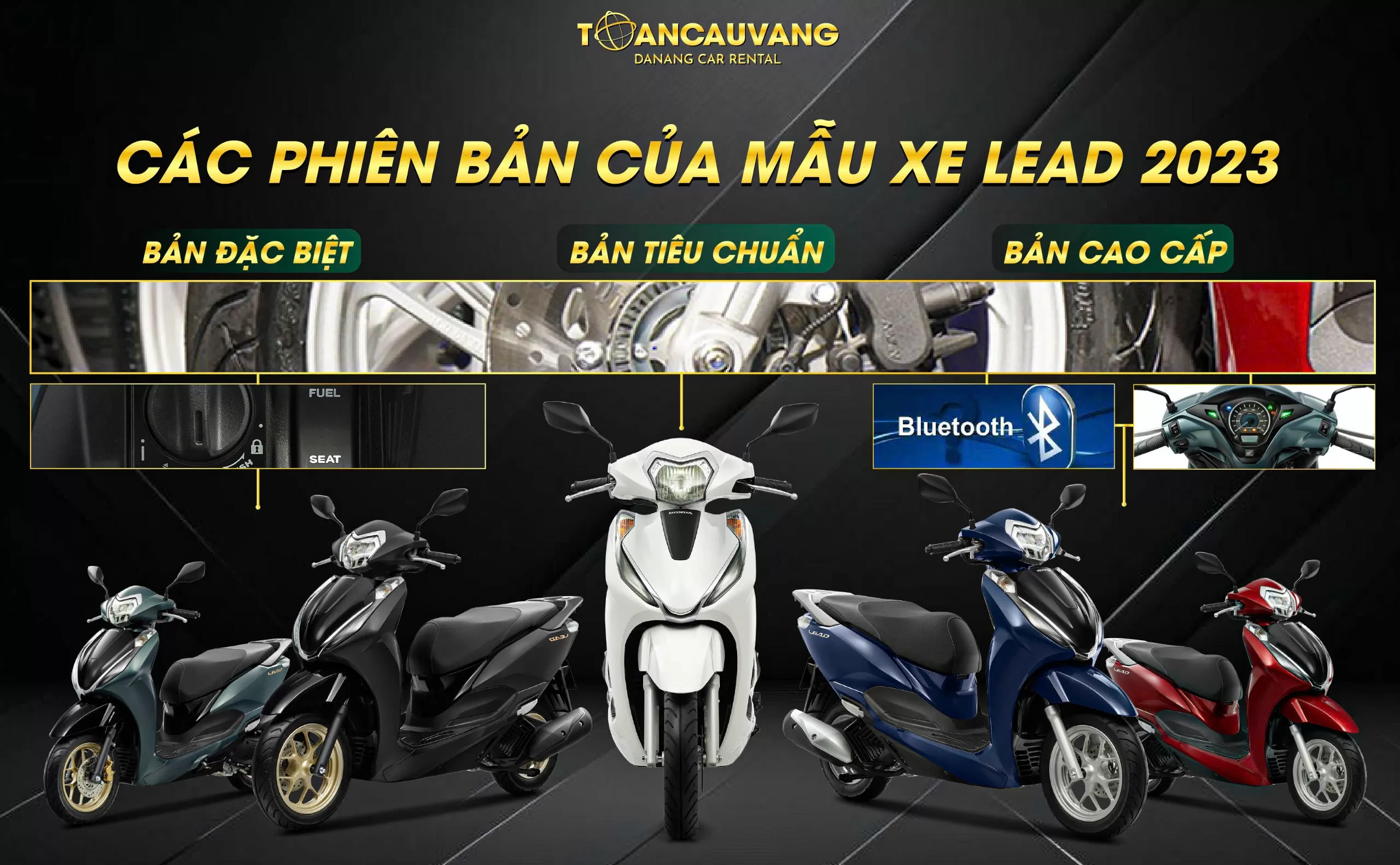 Review Mẫu Xe Lead 2023: Màu Sắc + Bảng Giá + Thông Số