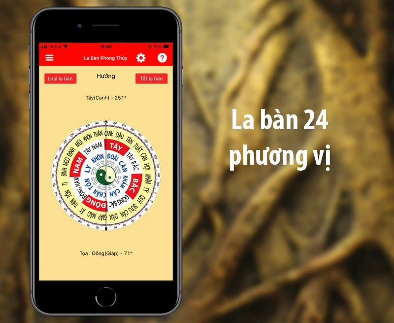 La bàn phong thủy - Compass: Xem phong thủy qua la bàn