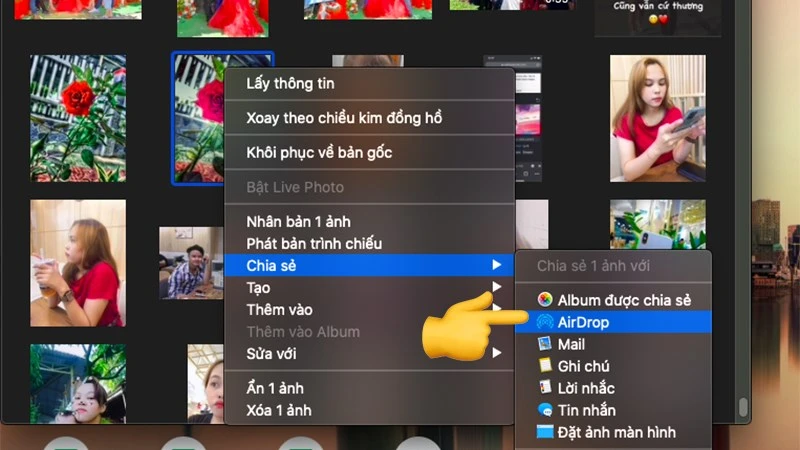 Cách dùng AirDrop trên iPhone, MacBook để chia sẻ dữ liệu nhanh chóng