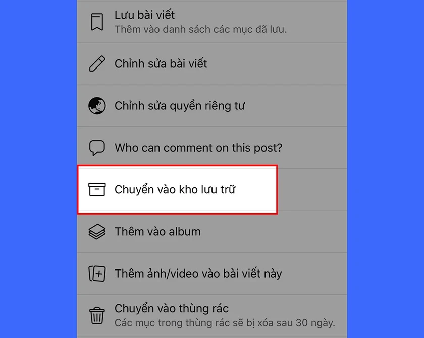 Cách ẩn tất cả ảnh trên Facebook bằng điện thoại, máy tính