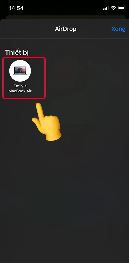 Cách dùng AirDrop trên iPhone, MacBook để chia sẻ dữ liệu nhanh chóng