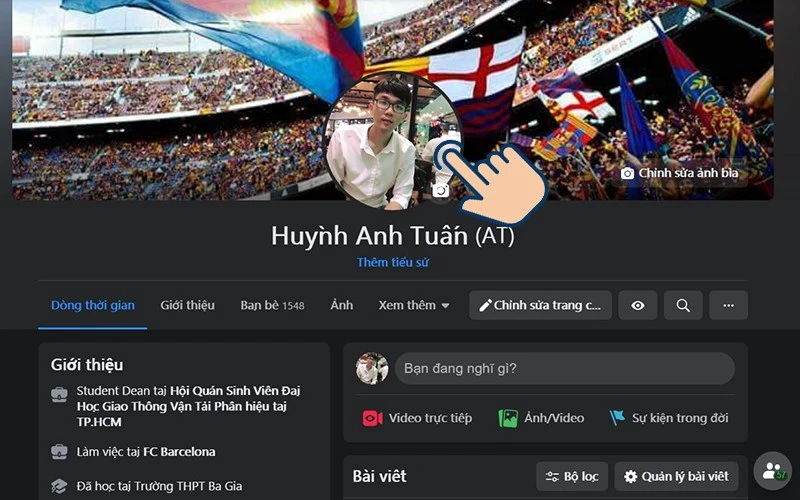 Cách xóa ảnh đại diện, ảnh bìa trên facebook dễ dàng nhanh chóng