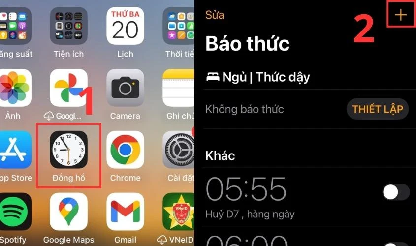 Cách cài đặt báo thức trên iPhone đơn giản và miễn phí