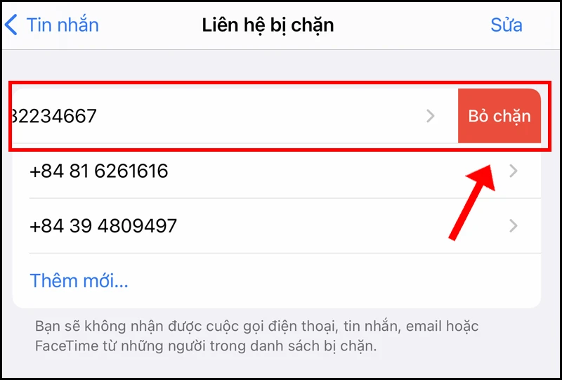 Cách xem lại tin nhắn đã chặn trên iPhone và cách bỏ chặn đơn giản - Thegioididong.com