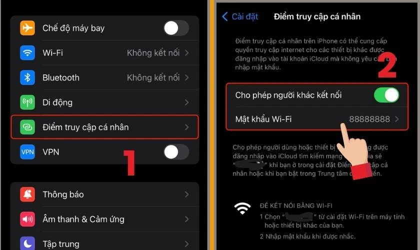 Cách chia sẻ 4G dễ dàng trên iPhone, Android, máy tính