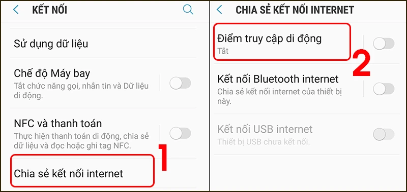 Cách chia sẻ wifi có sẵn từ điện thoại iPhone, Samsung, Xiaomi - Thegioididong.com