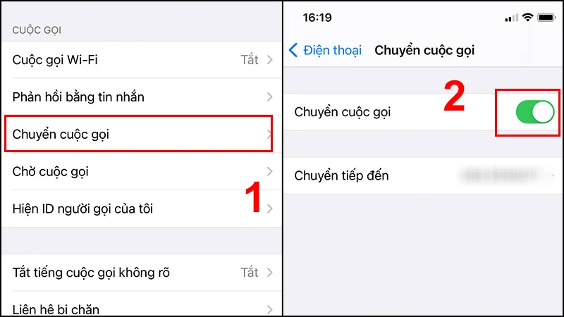 Cách chuyển tiếp cuộc gọi trên iPhone đơn giản và nhanh chóng - Thegioididong.com