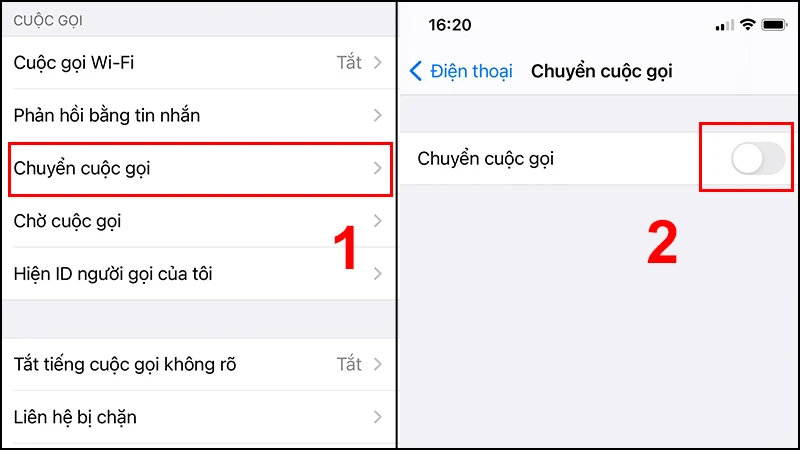 Cách chuyển tiếp cuộc gọi trên iPhone đơn giản và nhanh chóng - Thegioididong.com