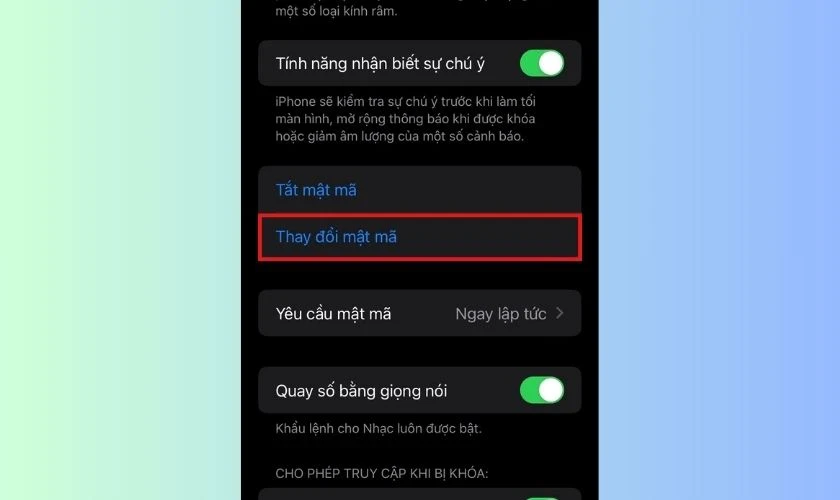 Cách đổi mật khẩu iPhone đơn giản, nhanh chóng nhất