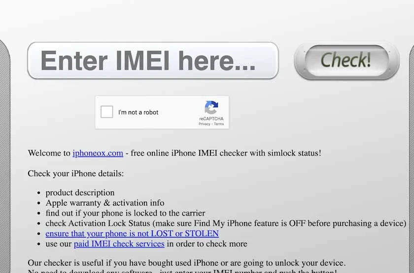 Check IMEI iPhone: Kiểm tra IMEI iPhone tiếng Việt, iPhone Lock