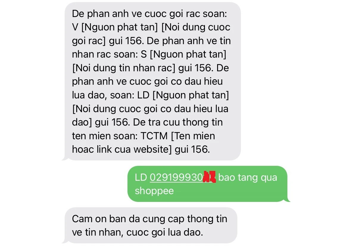 Cách báo cáo số điện thoại lừa đảo, tin nhắn rác nhanh nhất và miễn phí