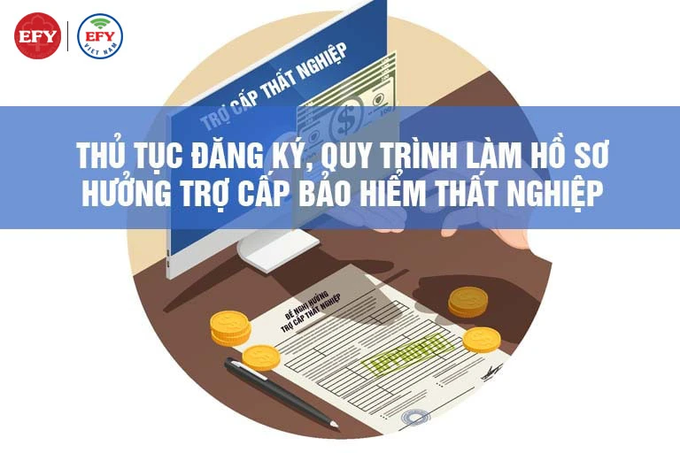 Thủ tục và quy trình làm hồ sơ hưởng trợ cấp bảo hiểm thất nghiệp (BHTN)