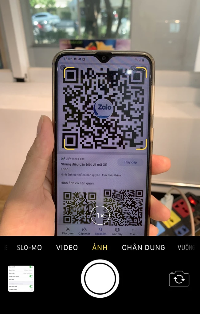 2 cách quét mã QR trên điện thoại iPhone không cần phần mềm