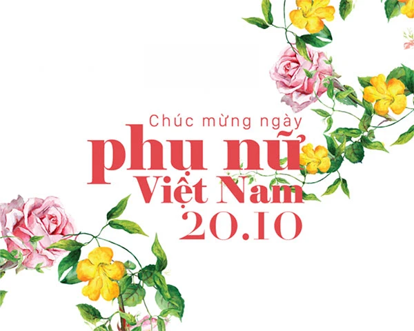 Hình ảnh 20/10 đẹp, ảnh chúc mừng 20/10 đẹp cho chị em phụ nữ