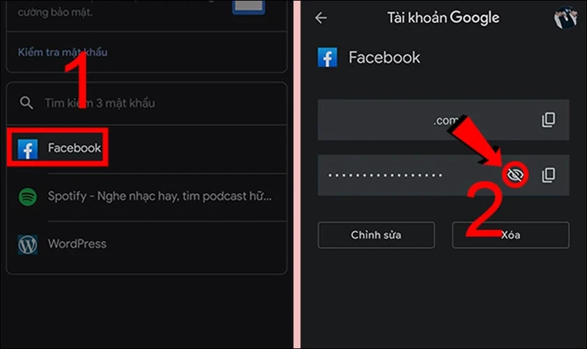 Cách xem mật khẩu Facebook đơn giản trên các thiết bị