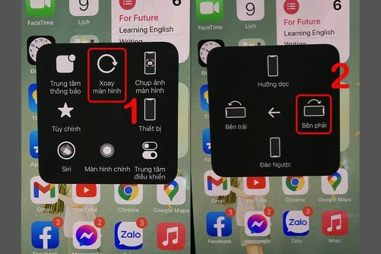 Hướng dẫn cách xoay màn hình iPhone