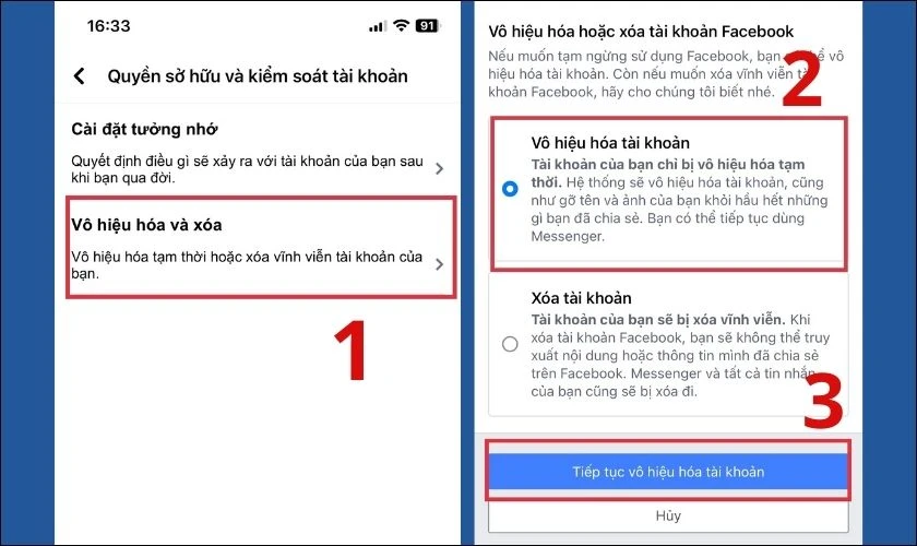 Cách xóa tài khoản Facebook trên iPhone nhanh chóng