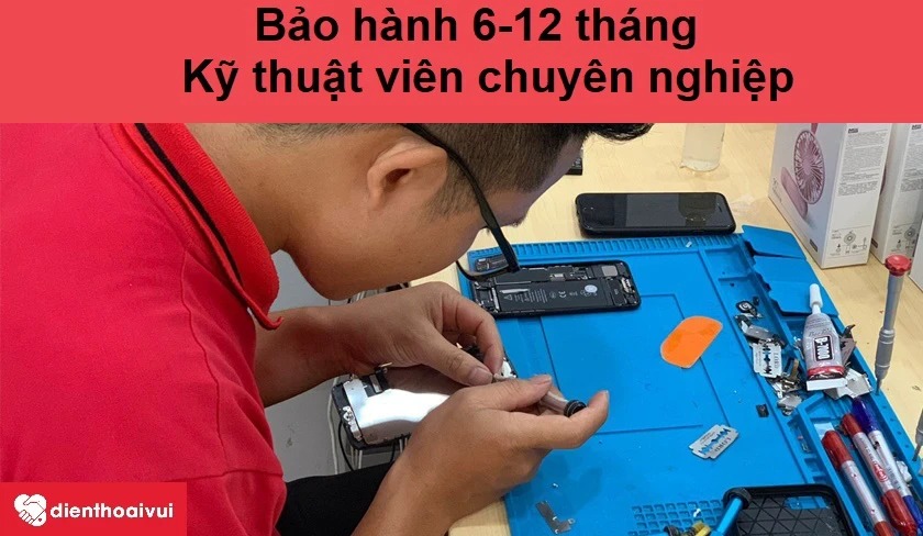 Thay camera sau điện thoại iPhone