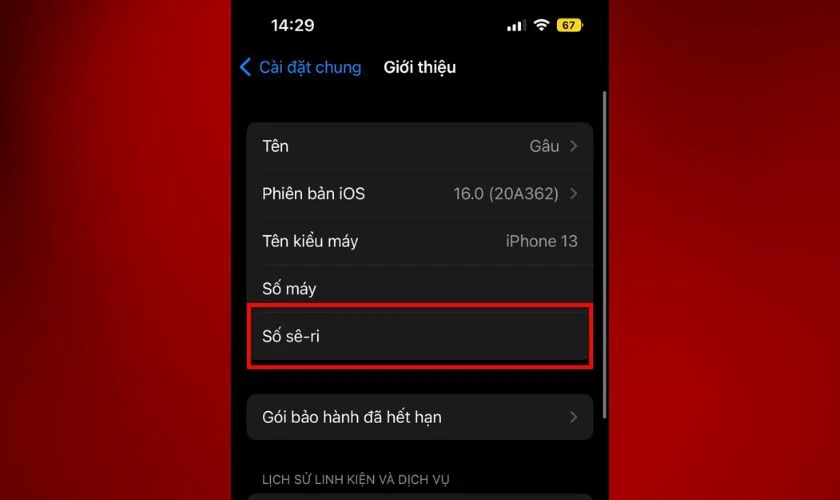 Cách kiểm tra thời gian bảo hành trên iPhone dễ dàng