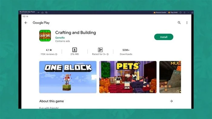 Tải Crafting and Building APK cho Android - Nhấn để tải