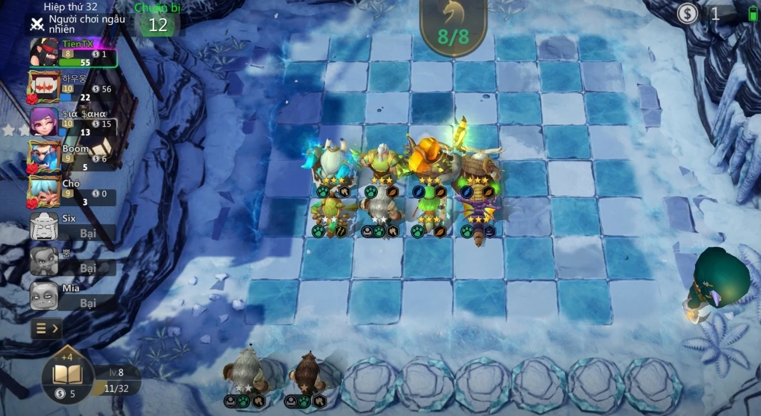 Mẹo chơi game Auto Chess Việt Nam cho người bắt đầu